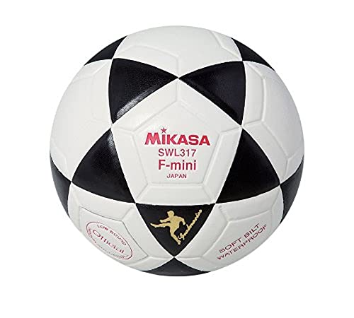 Mikasa SWL317 Series Indoor Mini Soccer Ball Futbolito Size 2 / 55cm, Low Bounce Adult Ball