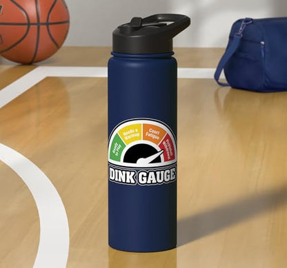 Stainless Steel Insulated Water Bottle - color: Navy Blue