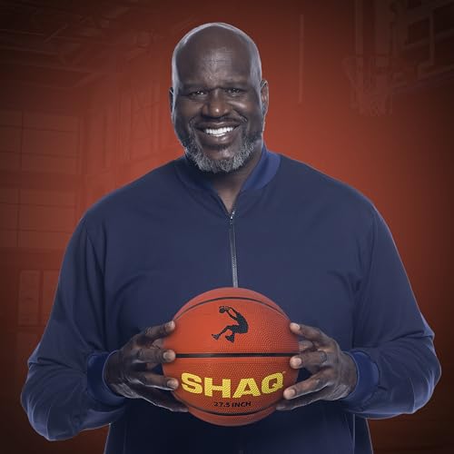 Shaq Junior 27.5" Basketball - Durable Rubber, Indoor/Outdoor Performance, Ideal for Training & Competitive Play
