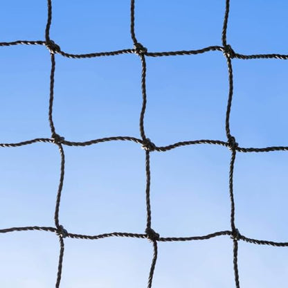 Baseball Backstop Nets | Professional Grade Sports Netting Available in 82 Sizes - 100% Weatherproof with Overlocked Edges - size: 10' x 16'