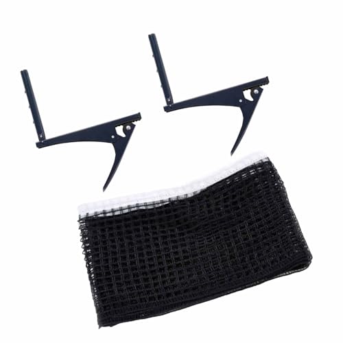 PingPong Meshes Net Clip Screw on Clamp Table Tennis and Post Set for Indoor Outdoor Enduring Folding Meshs Clip Table Tennis Accessory - color: clip on