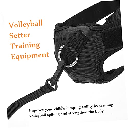 BESTonZON 1Set Volleyball Trainer Strap Adjustable Spike Training Tool for Practice for Serving Hitting and Jumping Skills Development Durable Volleyball