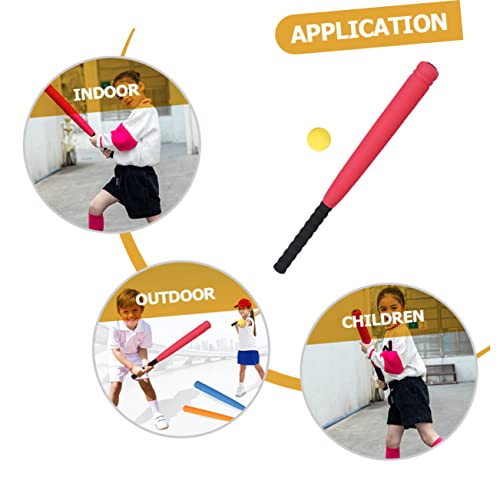 Balacoo Wear Resistant EVA Baseball Bat Soft Lightweight Outdoor Sports Training for Boys Safe Non Toxic Material for Backyard Play and Skill Development