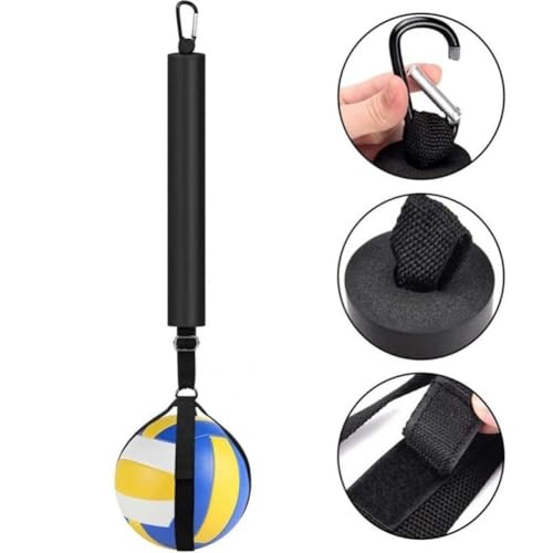 Volleyball Training Equipment Aids, Volleyball Spike Trainer, Serving & Spiking Practice Rebounder for Beginners & Pro