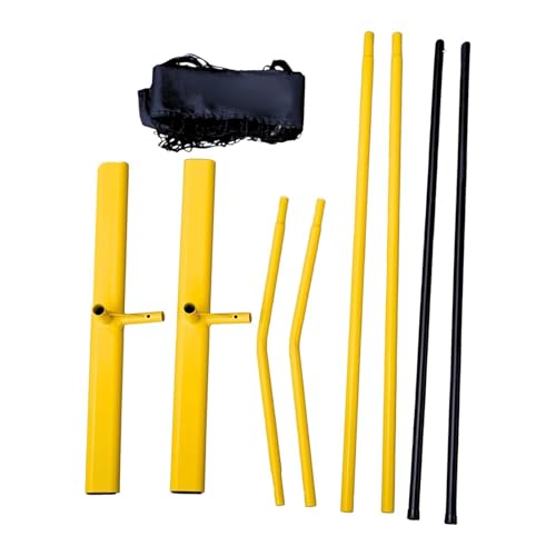 Mini Pickleball Dink Net Practice Equipment Height Adjustable Small Portable Training Net Rebounder for Tennis Home Driveway