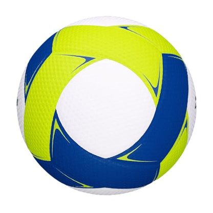 Baden | Matrix | Nylon Wound | Professional Indoor Composite Volleyball | Official Size & Weight - color: Yellow/Blue/White, style: MATRIX