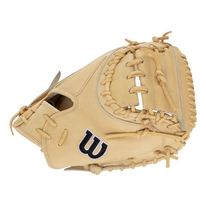 Wilson 2024 Classics Series A2000 Baseball Gloves - color: Blonde/Black, size: Catcher - 33.5"
