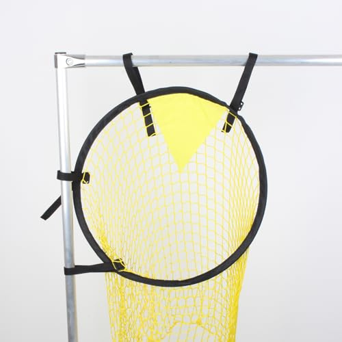 2 Pcs Top Bins Soccer Target with Carry Storage Bag, Soccer Training Net Corner Soccer Train Goal for Ball Football Shooting Accuracy Practice Equipment, Easy to Attach and Detach