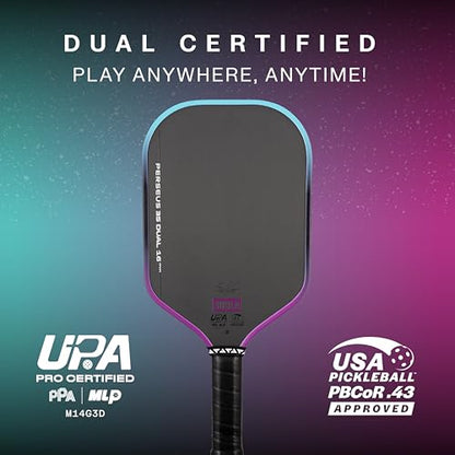 JOOLA 3S Pickleball Paddles – Raw Carbon Fiber Surface – Ben Johns Perseus, Hyperion, Scorpeus & Magnus Shapes – Elongated, Wide Body & Aero Curve Designs – 14mm/16mm Paddles – UPA-A Certified