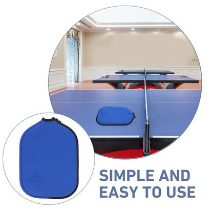 Veemoon Table Tennis Paddle Case Neoprene Racket Cover Protective Bag Blue Storage Sleeve for Sports and Travel