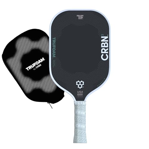 CRBN Pickleball - TruFoam Genesis - Carbon Fiber Pickleball Paddle - First-Ever 100% Foam Core Performance Paddle
