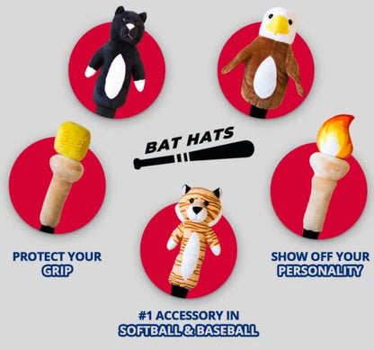 Bat Sleeve for Kids - Perfect Addition to Baseball Bag, Softball Bag for Girls, & Baseball Bats - Serves As Bat Warmers for Softball, Baseball Bat Topper