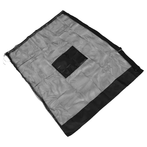 KALLORY Large Capacity Basketball Soccer Volleyball Drawstring Bag Mesh Sports Ball Carrier Portable Outdoor Storage with Shoulder Strap for Team Sports