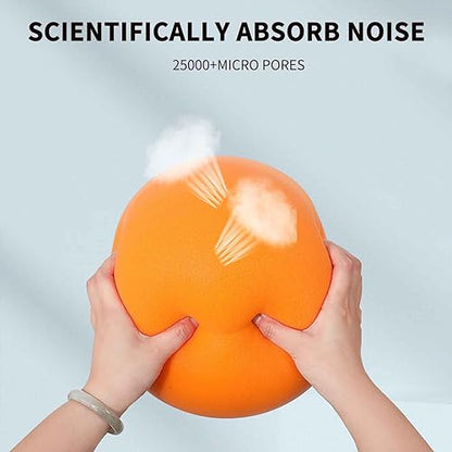Silent Basketball, 2026 Quiet Basketball Indoor, Silent Basketballs Dribbling Indoor, No Noise Foam Basketballs for Quiet Dribbling and Indoor Training Activities
