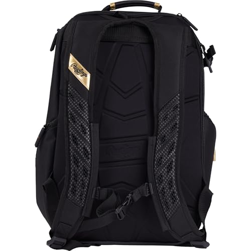 Rawlings | Gold Collection Backpack | Coach/Player Off-field Use | Laptop Sleeve | Multiple Colors