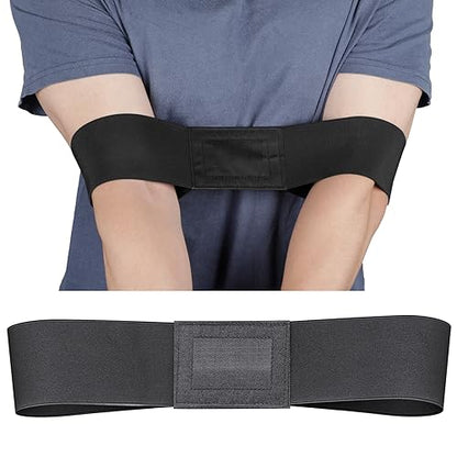 GreenHaven Golf Swing Arm Band Golf Swing Training Aid Elastic Swing Correcting Trainer Band for Golfers Beginners Arm Elbow Posture Teaching Tool Accessory for Golf Club Practice