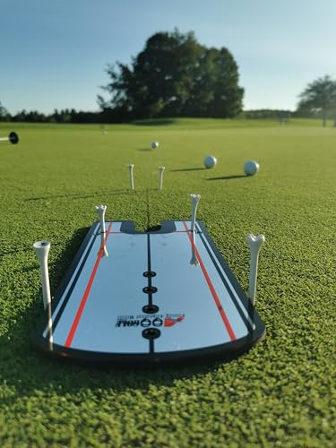 New A99 Golf Putting Mirror Training Alignment Aid Practice Trainer w/carry Bag Improve your short game Great golf Gift Christmas/Birthday Gift