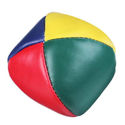6 Packs Juggling Balls Set for Beginners, Quality Mini Durable Juggle Ball Kit, Soft and Easy for Beginners Juggle - color: Rainbow