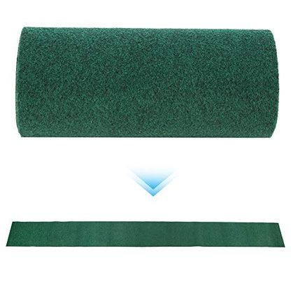 0.3x3m Golf Practice Putting Mat, Portable Golf Training Pad, Non - Slip Indoor Outdoor Hitting Mat with Dense Wool Surface for Beginners and Casual Players