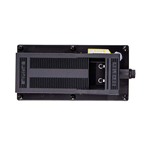 Taixinhyd Hydraulic Pump Air Hydraulic Foot Pump Aluminum Tank 98 CU.in 10000 PSI Air Actua Treadle Hydraulic Pump