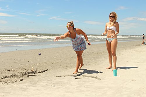 TidalBall Set | America’s Ultimate Beach Game Accessories And Must Haves, Outdoor Toss Beach Games for Adults Teens Friends & Family