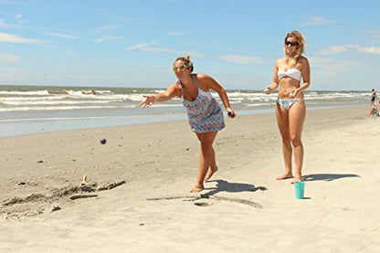 TidalBall Set | America’s Ultimate Beach Game Accessories And Must Haves, Outdoor Toss Beach Games for Adults Teens Friends & Family