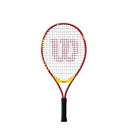 Wilson US Open Jr Tennis Racket, for Kids, Aluminium, Blue/Green, 21
