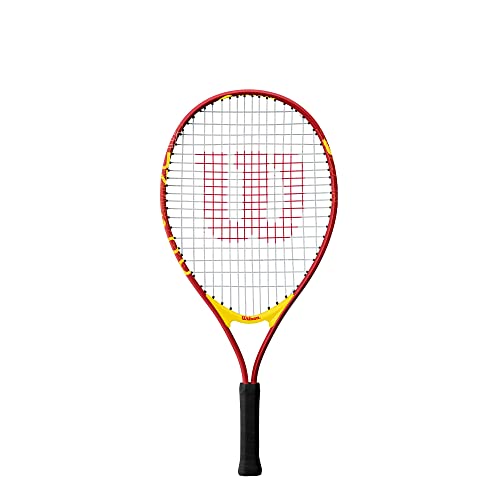 Wilson US Open Jr Tennis Racket, for Kids, Aluminium, Blue/Green, 21