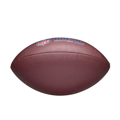 WILSON NFL Ignition Footballs - color: Brown, size: Official - Ages 14+, style: NFL Ignition Pro Eco