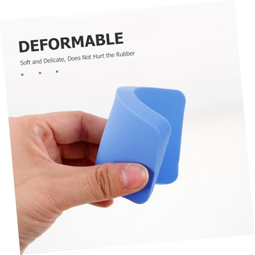 HANABASS Soft and Delicate Table Tennis Racket Cleaning Sponge Portable Paddle Cleaner for Outdoor Use Effective Table Tennis Bat Cleaner for Racket Maintenance