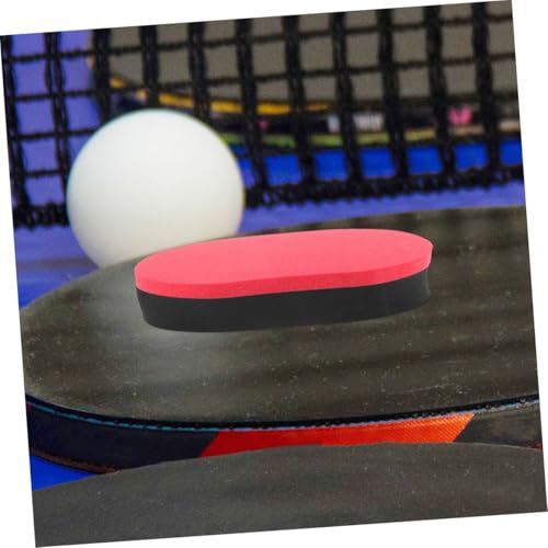 Kisangel 2pcs Pong Paddle Eraser Carbon Racket Cleaner Table Tennis Cleaning Sponge Dry Cleaning Technology