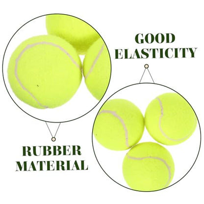 3Pcs Portable Tennis Training Balls for Beginner Self Training Outdoor Practice Suitable for Adults