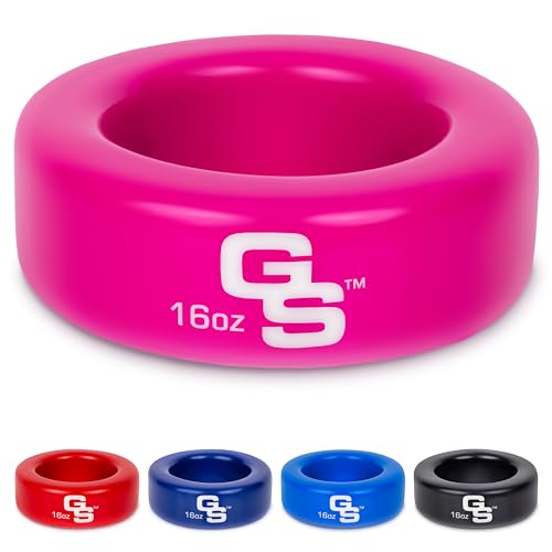 GoSports Baseball and Softball Bat Weight – 16 oz Bat Donut for Youth and Adult, Baseball & Softball Bat Accessories