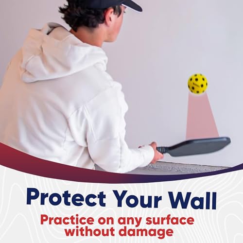Enhance Pickleball Ninja Ball 3 Pack - The Original Silent Pickleball Foam Pickleball Ball for Quiet Practice at Home Indoor or Outdoor Pickle Balls for Quiet Practice