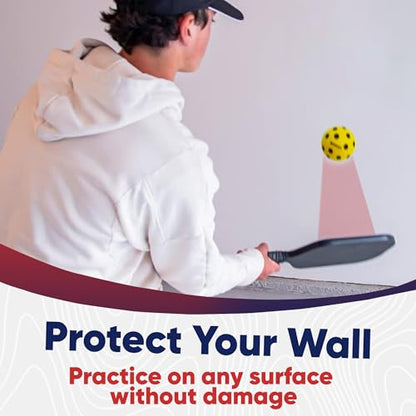 Enhance Pickleball Ninja Ball 3 Pack - The Original Silent Pickleball Foam Pickleball Ball for Quiet Practice at Home Indoor or Outdoor Pickle Balls for Quiet Practice