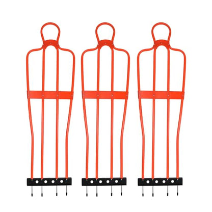 TNZMART 5.7ft Training Mannequin and Dummy for Football and Soccer, Defensive Practice Model for Coaches, Trainers and Team Drills - style: Pack of 3