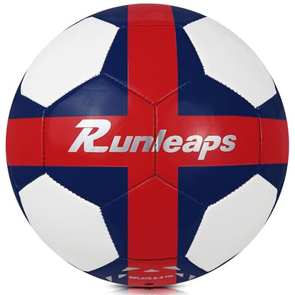 Runleaps Futsal Ball,Futsal Soccer Ball,Great for Indoor or Outdoor,Low Bounce Size 4 for Training,Playing,Games