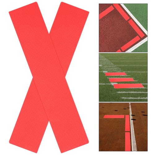 8Pcs Non Slip Sports Training Markers for Basketball Soccer and Tennis Bright Markers for Court Boundaries and Drills Durable Tear Design for Enhanced