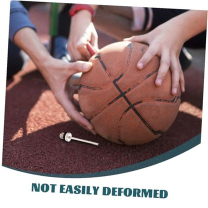 TOYANDONA 15pcs Ball Pump Needle for Basketball Football Volleyball Soccer Pump Pressure Gauge