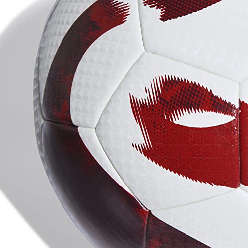 Adidas Tiro League Thermally Bonded Ball - color: WHITE/TMCOBR/TMCORD