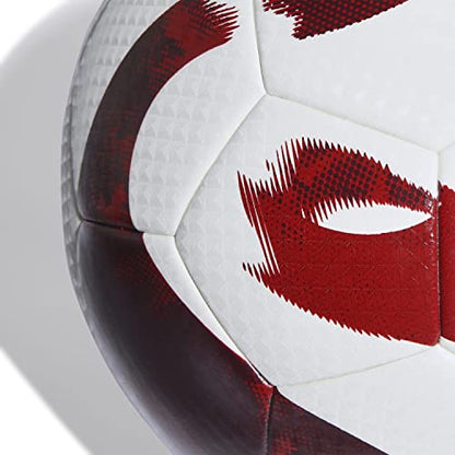 Adidas Tiro League Thermally Bonded Ball - color: WHITE/TMCOBR/TMCORD