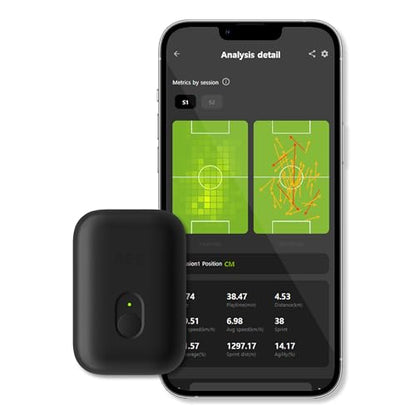 SOCCERBEE-BEE PRO 2 - Sports GPS Tracker & Vest for Outdoor Sports | 30days Trial Included & Subscription Requierd | Soccer Training Equipment | Fitness Tracker (Medium)