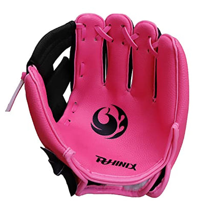 PHINIX Baseball Glove Tee Ball Mitts for Kids Play & Training 8.5"