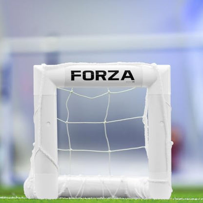 FORZA Mini Target Goal - The Smallest Soccer Goal in the World! l 16" Target Goal - Train with Precision. Passing & Shooting. UK Made, 2 Min Setup, Unbreakable Goalpost - Buy FORZA, Play Forever!