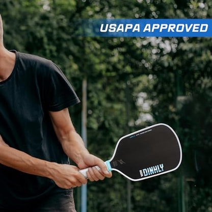 Pickleball Paddles Set of 2/4- USAPA Approved Graphite/Fiberglass Pickleball Racket, 2 Pickleball Rackets, 4 Balls and 1 Portable Carry Bag, Aesthetic Pickle Ball Set for Men Women Beginners - color: 13mm Matte Black | Matte Black | Carbon Fiber