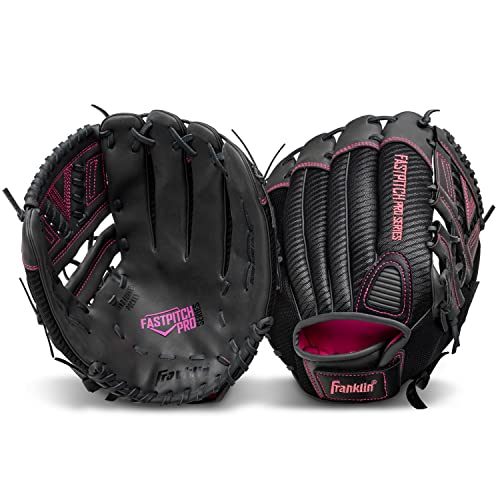 Franklin Sports Girls Softball Glove-Women's Windmill Fastpitch+Slowpitch Softball Glove-Right and Left Hand-Adult