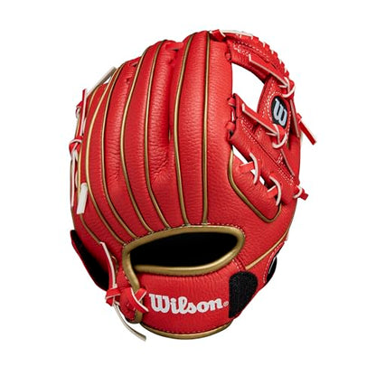 Wilson | A200 | Youth T-Ball & Baseball Glove + Mitt | Sizes 9" - 10" | Right + Left Hand Throw | Multiple Styles