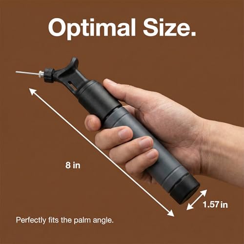 Air Pump for Sport Balls,Soccer Pump,Basketball air Pump,Football Pump,Sports Excercise Ball Pump for vollyball with Needles 6PC