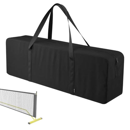 Pickleball Net Set Carry Bag Portable Pickle Ball Equipment Storage Bag Foldable Badminton Net System Replacement Bag Heavy Duty Zipper Duffle Bag for Indoor Outdoor Driveway Backyard, NO Net