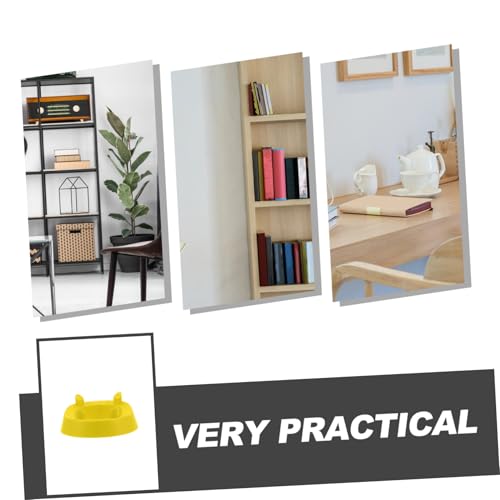 BESPORTBLE 2pcs Rugby Kicking Tee Football Holder Stand for Youth Adults Secure Display for Sports Balls Yellow Training Equipment